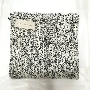 Ann Taylor Wool Cashmere Knit Scarf